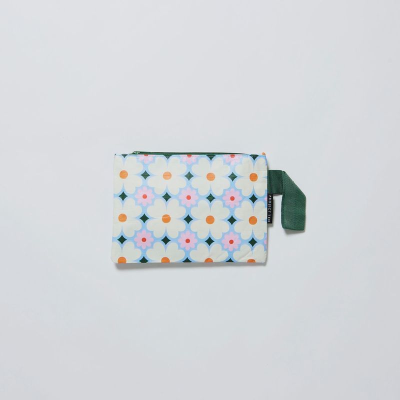 Daisy Mini Zip Pouch