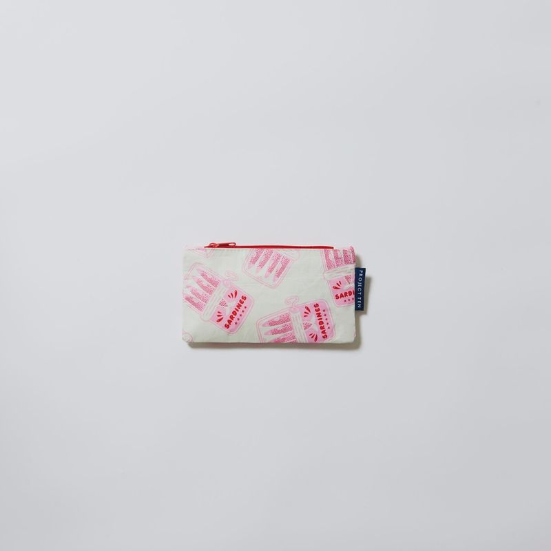 Sardine Tiny Zip Pouch