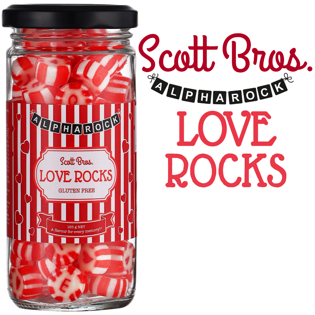Love Rocks Candy Jar - Scott Bros