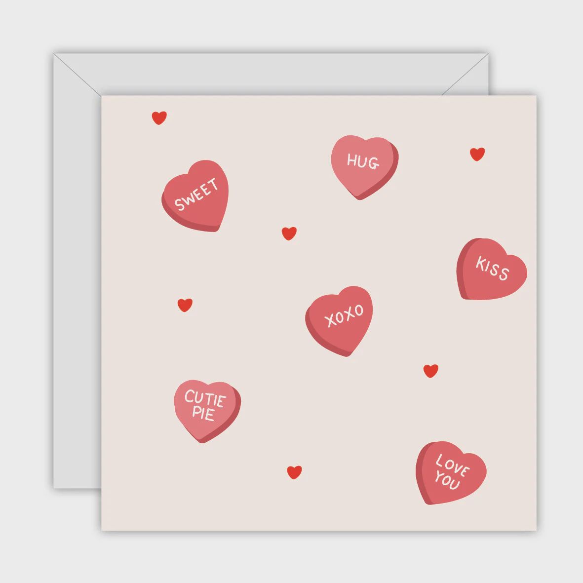 Sweet Love Notes Greeting Card by To The Moon&amp; Back