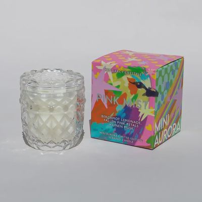 Aurora Mini Candle - Pink Mist - Bergamot Lemonade (Cont.)