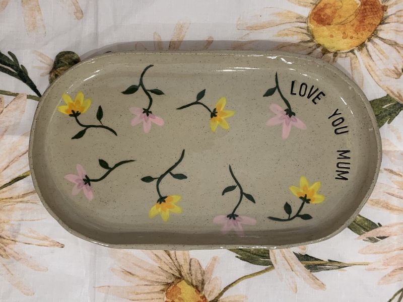 Dish - Love You Mum - Handmade Pottery