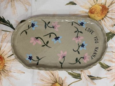Dish - Love You Nanny - Handmade Pottery