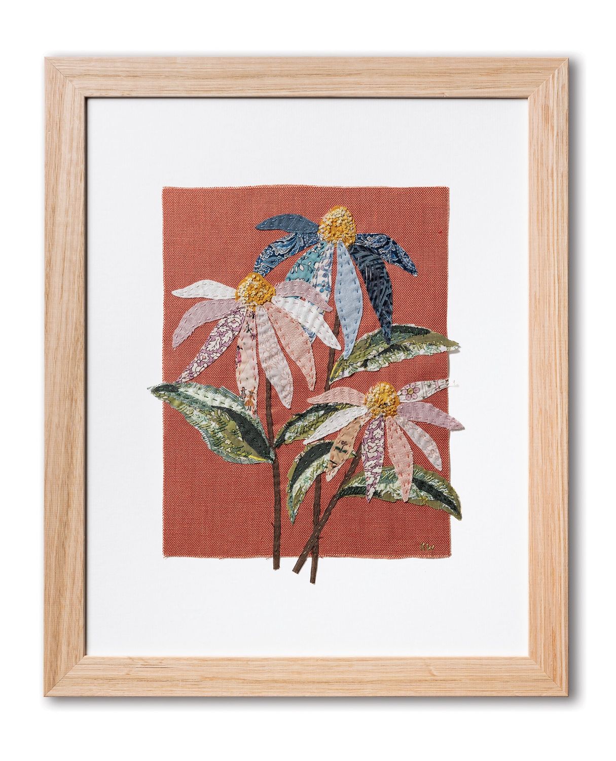 Cone Flower Kit Slow Stitching Kit