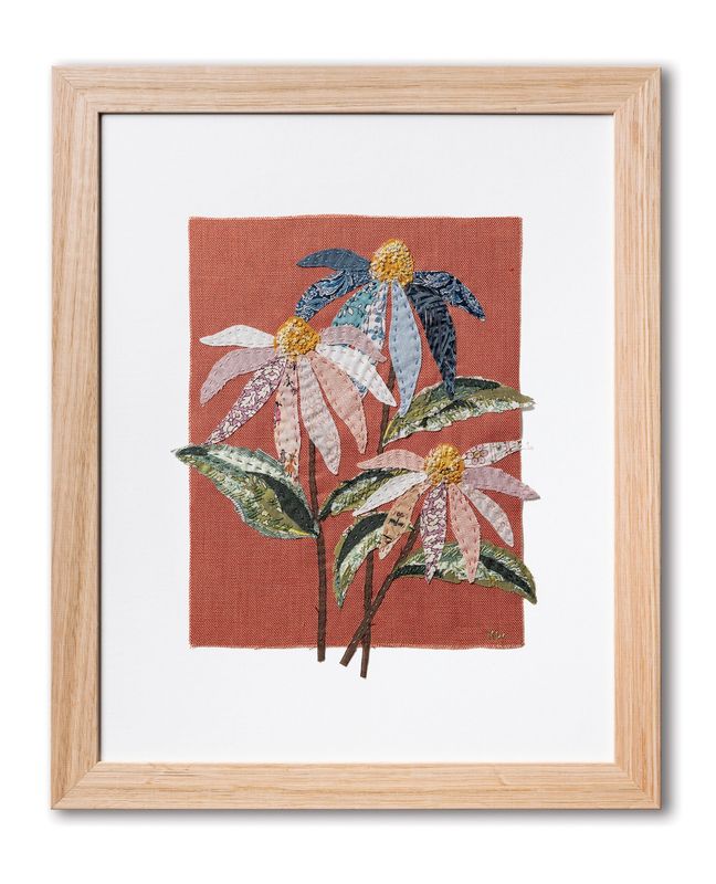 Cone Flower Kit Slow Stitching Kit