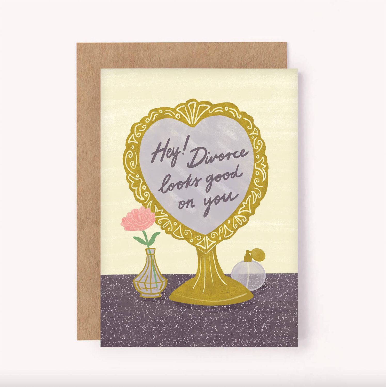 Divorce Looks Good on You Card - Happy Divorce, Break Up