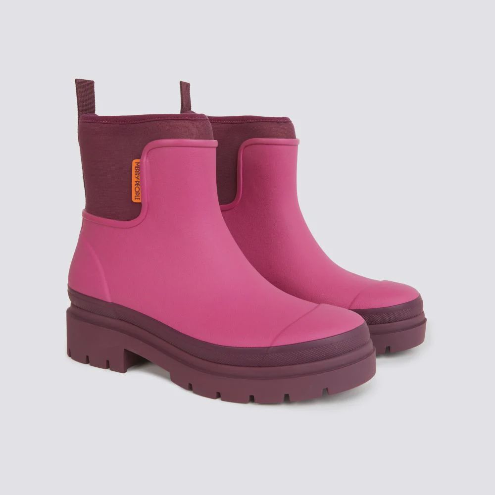 Tully Ankle Boot in Mixed Berry by Merry People
