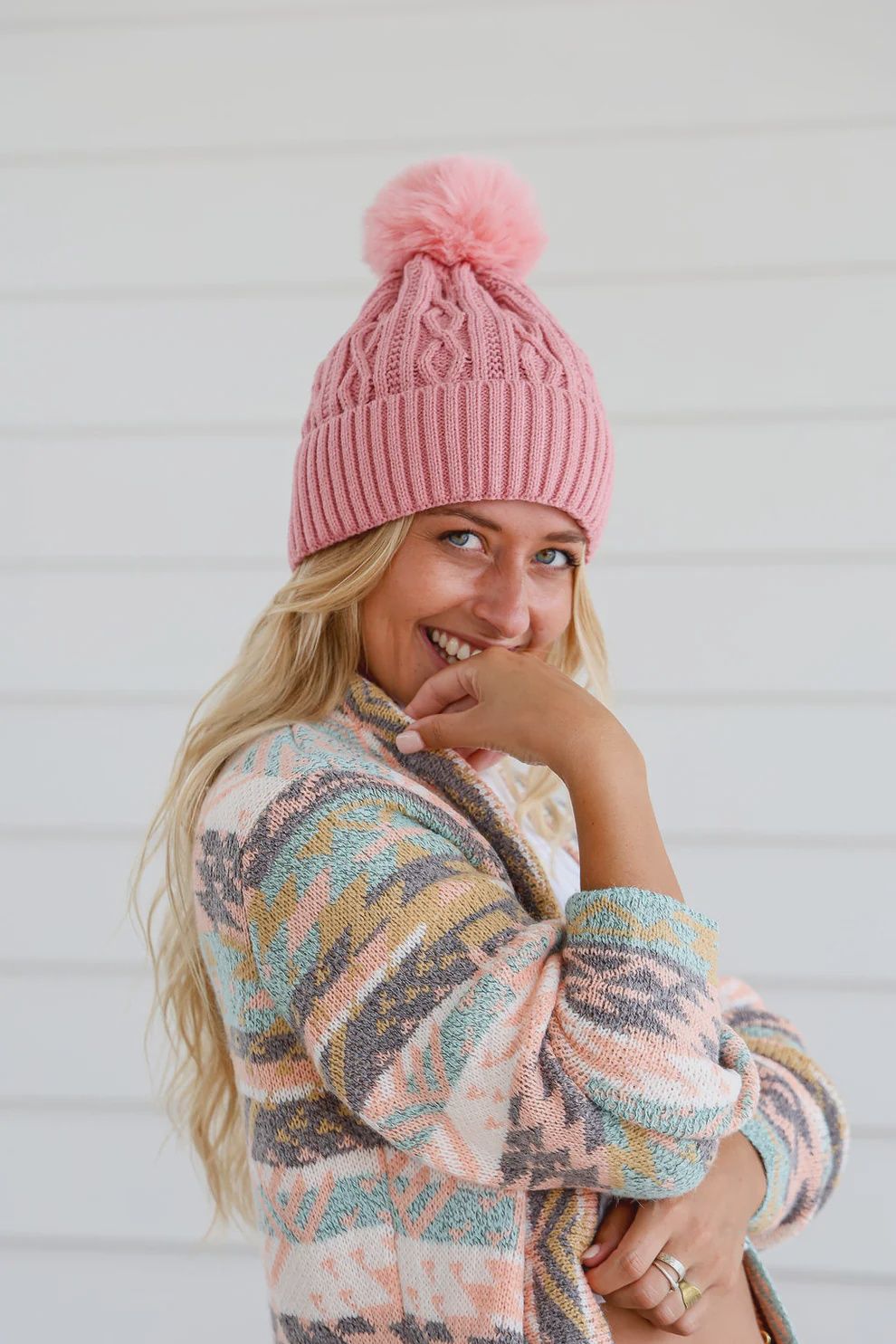 Blush Beanie