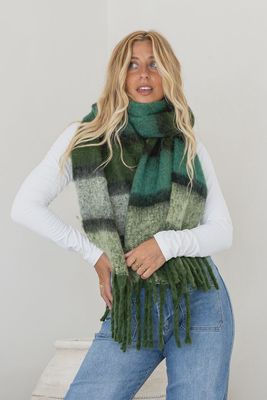 Green Scarf