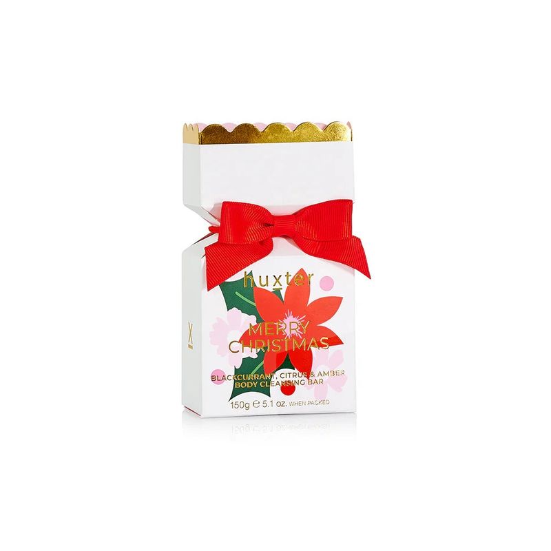 Merry Christmas Blackcurrant Body Cleansing Bar