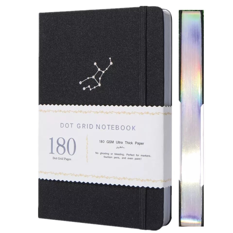 Zodiac sign constellation featuring black Journal !! !RARE EDİTİON!!!