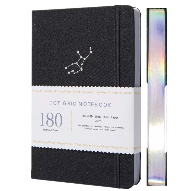 Zodiac sign constellation featuring black Journal !! !RARE EDİTİON!!!