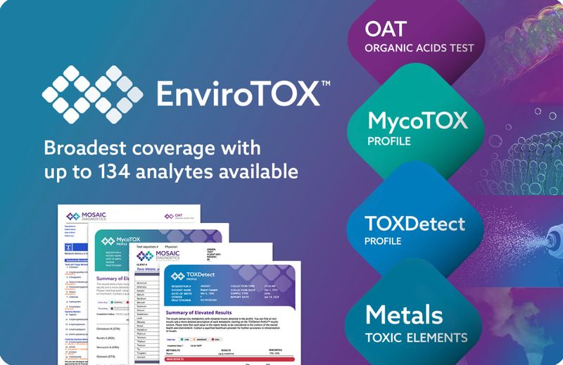 MosaicDX EnviroTOX® Burden Panel MosaicDX EnviroTOX® Burden Panel