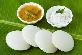 Idly with Sambar and Chutney - Catering Tray ( 70 units full tray, 35 units half tray )
