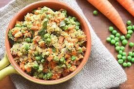 Carrot &amp; Peas Poriyal - Catering Tray  ( 50 people for full tray and 25 for half tray )