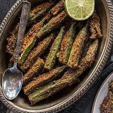 Masala Bharwan Bindi - Catering Tray  ( 50 people for full tray and 25 for half tray )