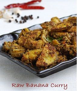 Raw Banana  Vaazhakkai / Balekai / Aratikaya / Plantain Subzi - Catering Tray  ( 50 people for full tray and 25 for half tray )