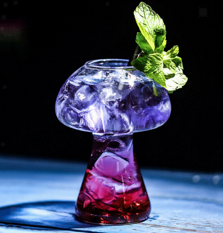 Mushroom Cocktail Glass
