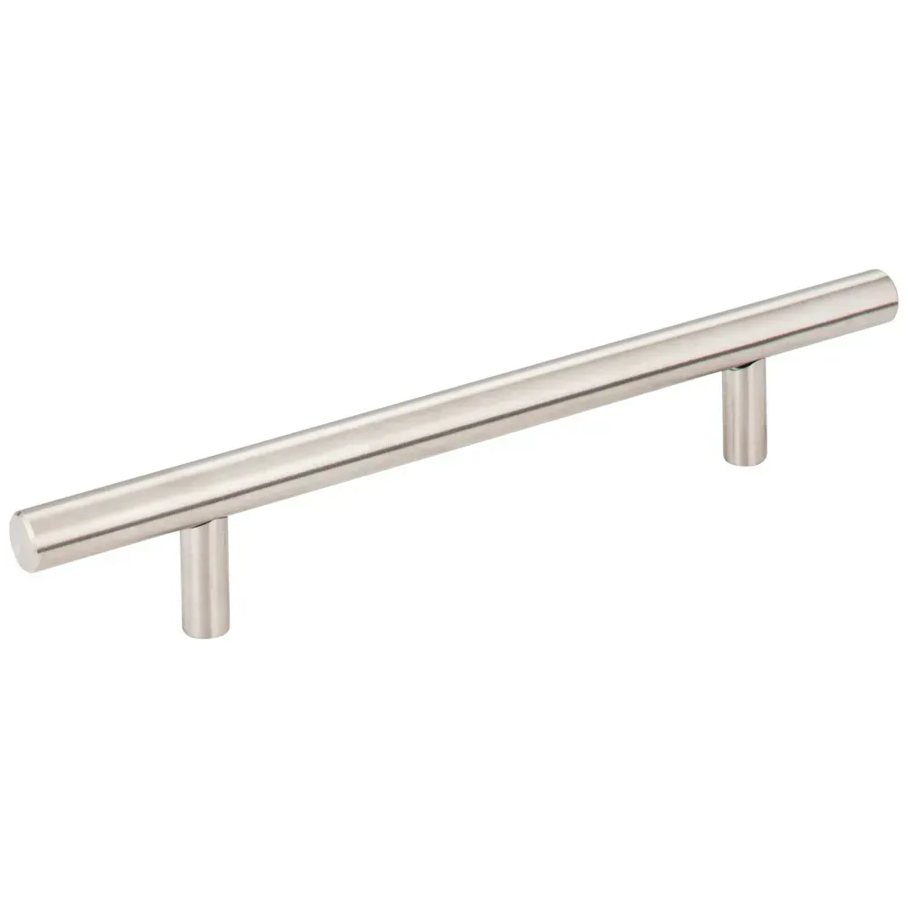 Elements - Naples Collection 128 mm Center-to-Center Hollow Bar Pull, Finish: Stainless Steel