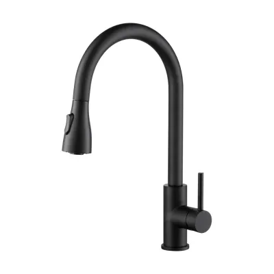 Single Handle Pull Down Kitchen Faucet Matte Black - KBF102MB Single Handle Pull Down Kitchen Faucet Matte Black - KBF102MB