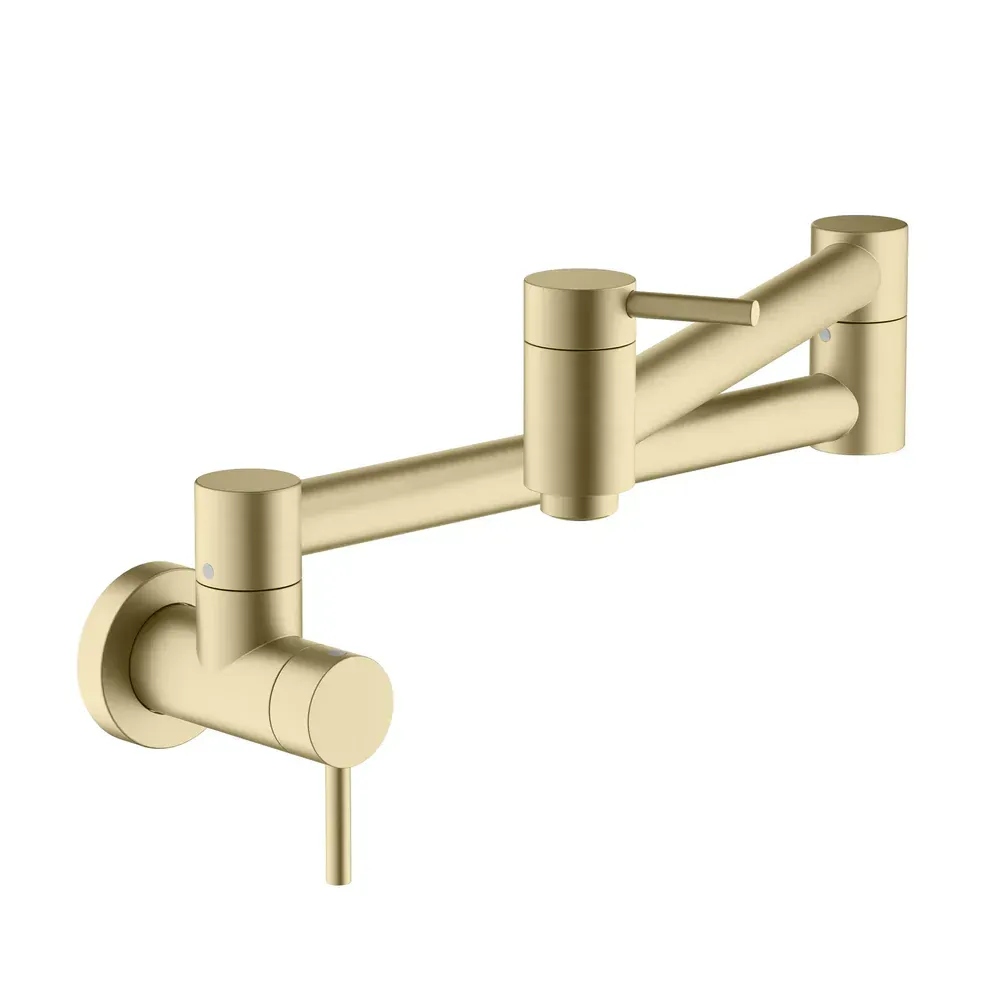 Casa Halo Kitchen Pot Filler Brushed Gold - CPF-601BG