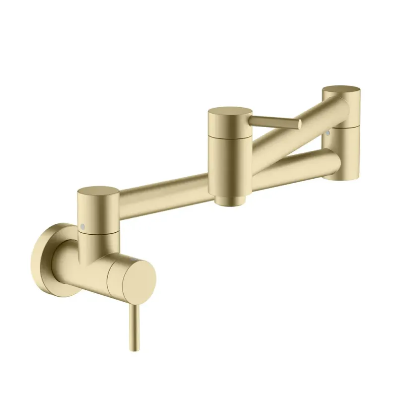 Casa Halo Kitchen Pot Filler Brushed Gold - CPF-601BG Casa Halo Kitchen Pot Filler Brushed Gold - CPF-601BG