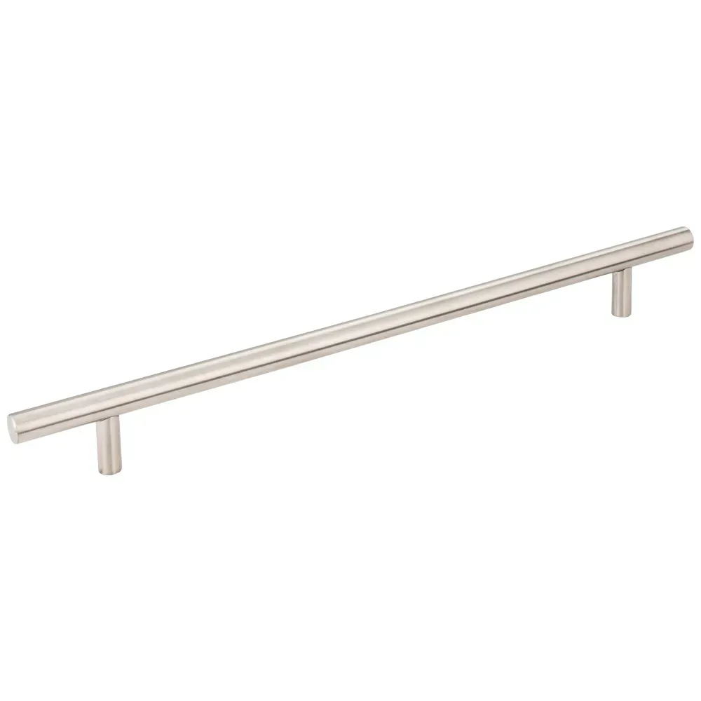 Elements - Naples Collection 256 mm Center-to-Center Hollow Bar Pull, Finish: Stainless Steel