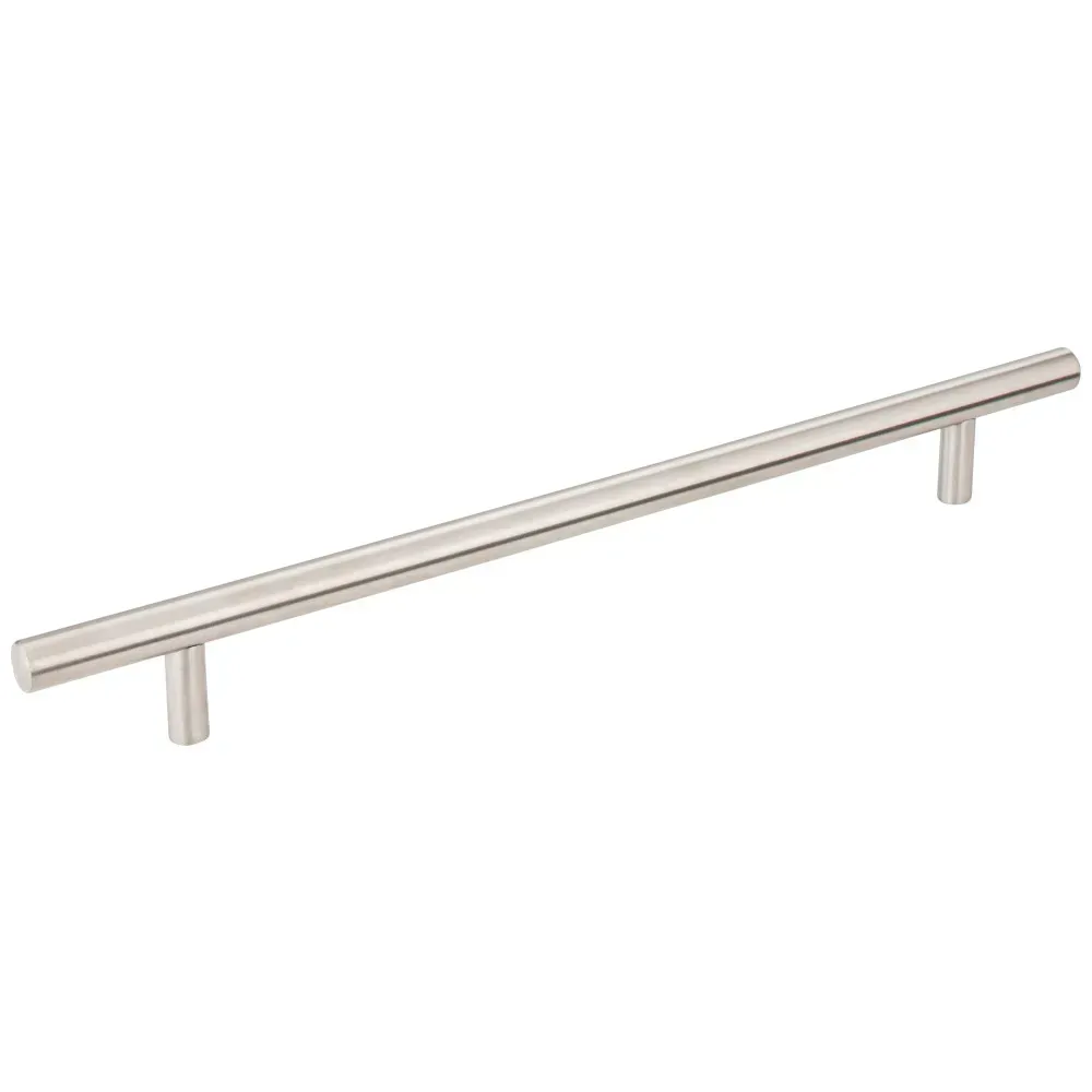 Elements - Naples Collection 224 mm Center-to-Center Hollow Bar Pull, Finish: Stainless Steel