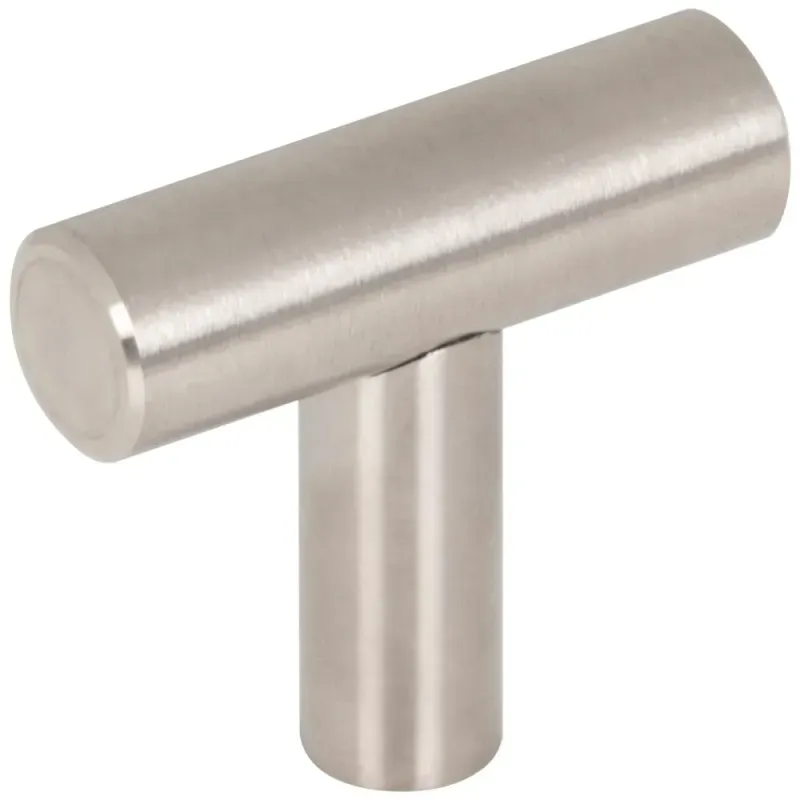 39SS Satin Nickel Hardware Resources Elements Naples T Knob