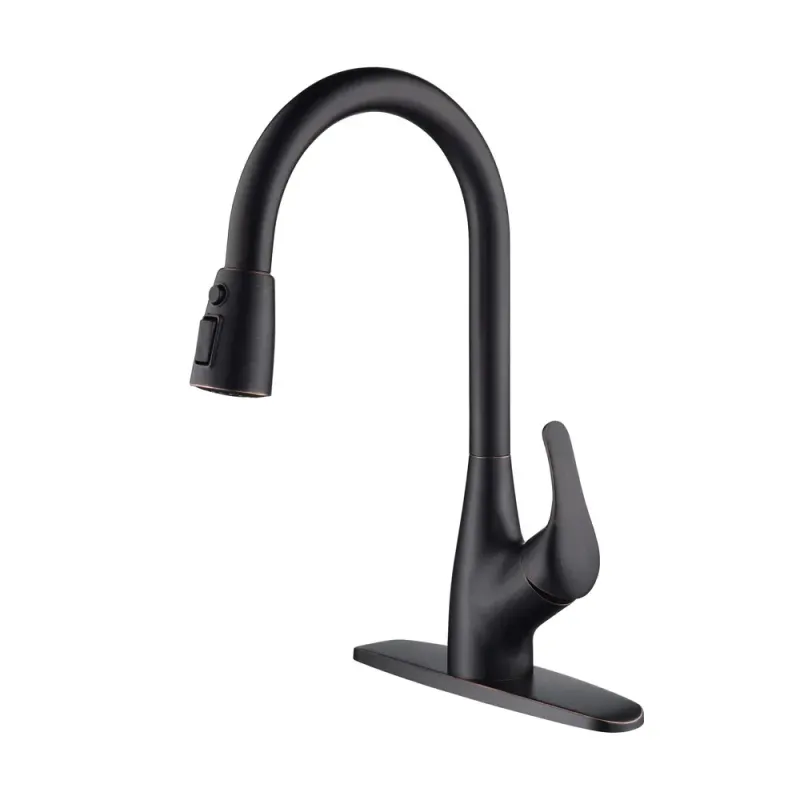 Single Handle Pull Down Kitchen Faucet Oil Rubbed Bronze - KBF101ORB
