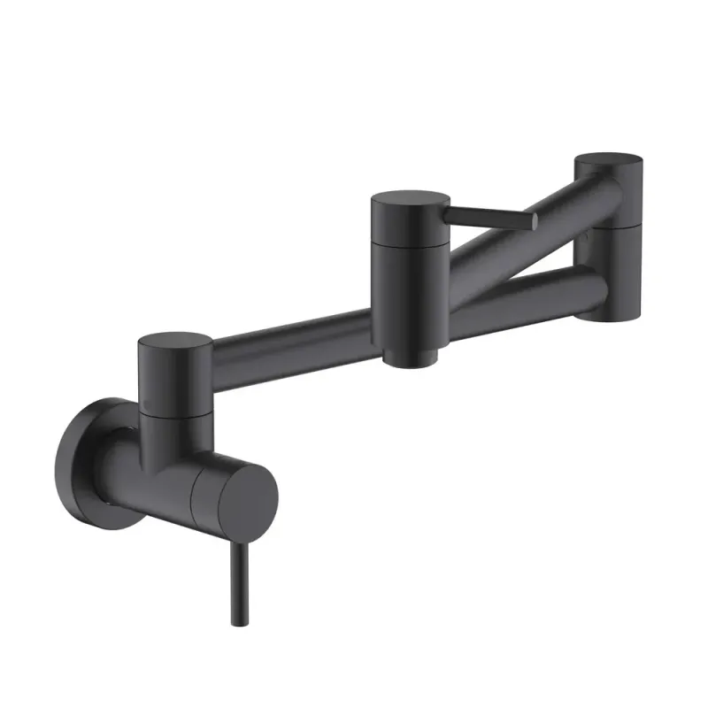 Halo Kitchen Pot Filler Matte Black - KBCPF-601MB