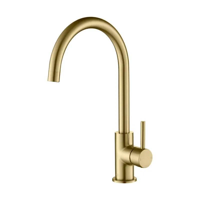 Halo Single Handle Bar Sink Faucet Brushed Gold - KBCKF-2001BG