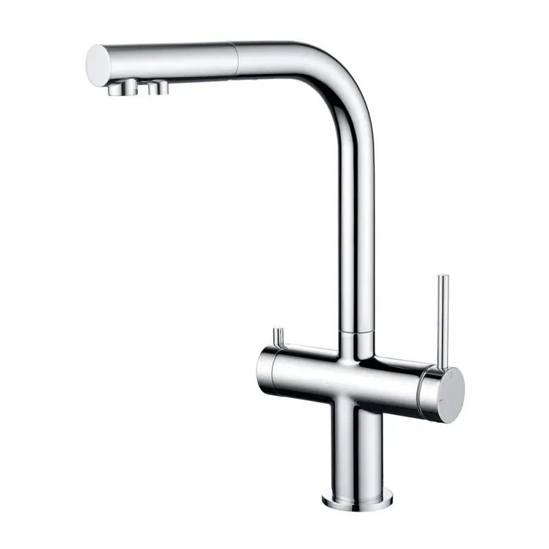 Halo 2-in-1 Pull Out Kitchen Filtration Faucet Polished Chrome - KBCFF-502CH