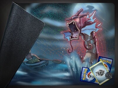 Raging Gyarados Play/Desk Mat (Stitched)