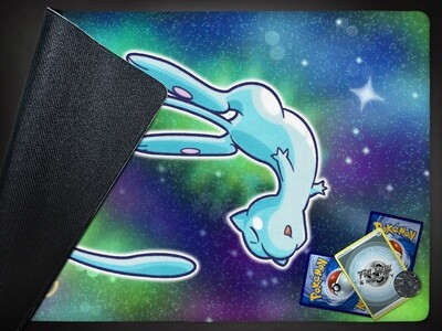 Shining Mew Play/Desk Mat (Stitched)