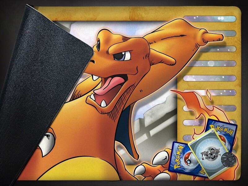 Crystal Charizard Play/Desk Mat (Stitched)