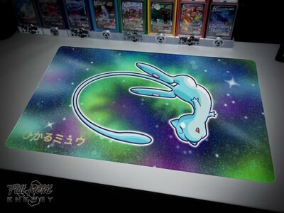 Shining Mew Play/Desk Mat (Stitched)