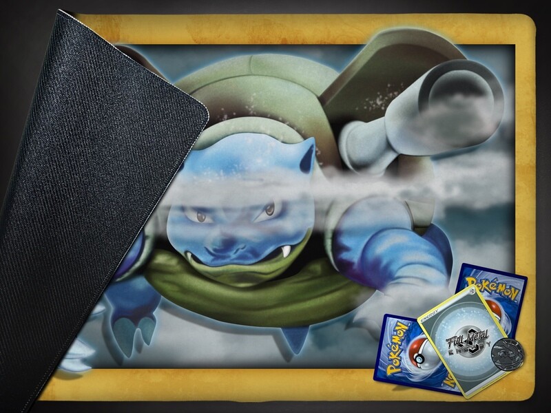 E-Reader Blacstoise Play/Desk Mat (Stitched)