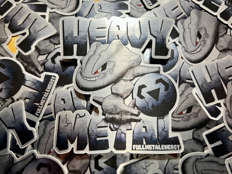 "Heavy Metal" Sticker