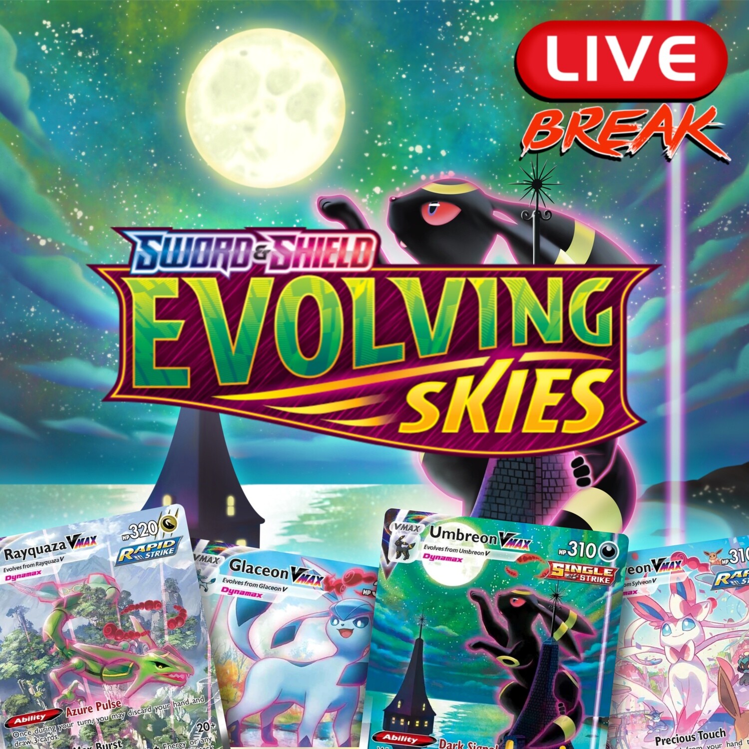 4/22 Evolving Skies RIP FEST 🤘🏻 (6 pack bundle)