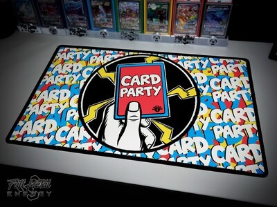 LIMITED Card Party 1st Ed Play/Desk Mat (Stitched)