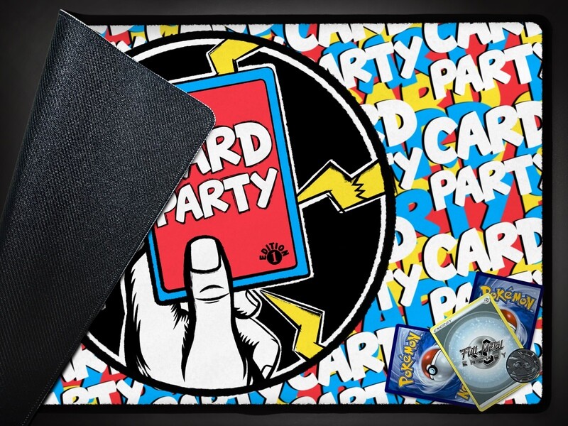 LIMITED Card Party 1st Ed Play/Desk Mat (Stitched)