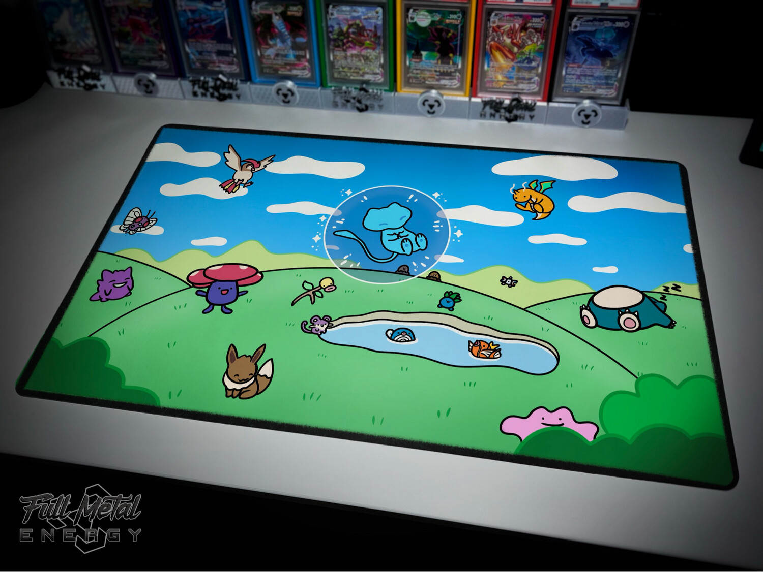 Bubble Mew Play/Desk Mat (Stitched)