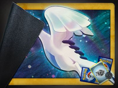 Crystal Lugia Play/Desk Mat (Stitched)