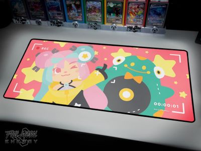 PALETTEMELI Iono/Bellibolt Desk Mat 35 x 16 (Stitched)