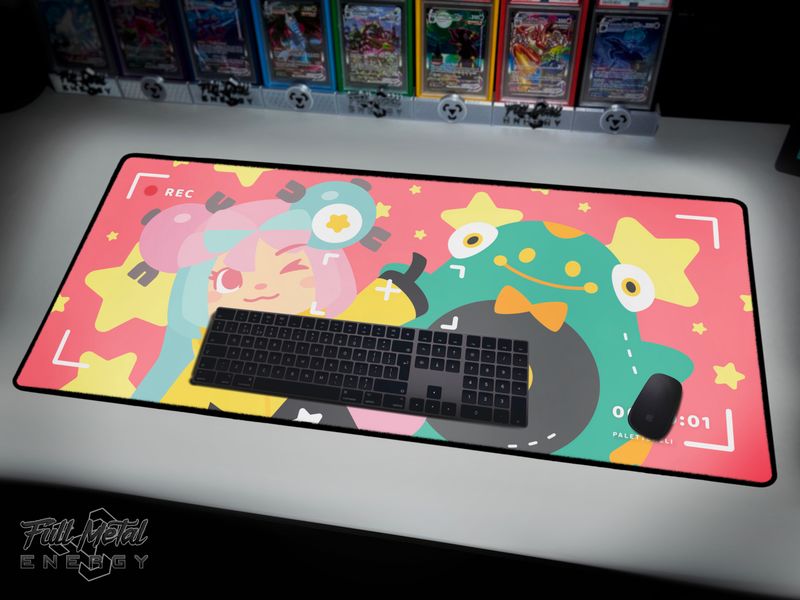 PALETTEMELI Iono/Bellibolt Desk Mat 35 x 16 (Stitched)