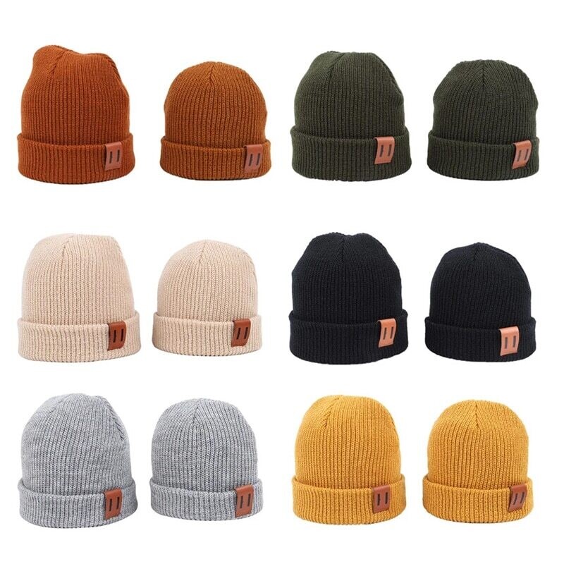 Baby Knit Hat for Boys Girls Autumn Winter Warm Kids