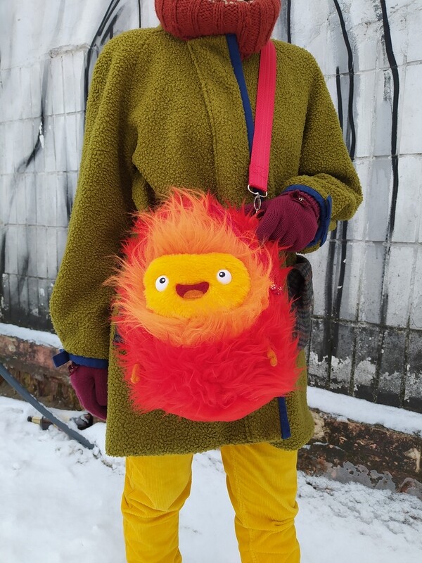 Shoulder bag &quot;Calcifer&quot;