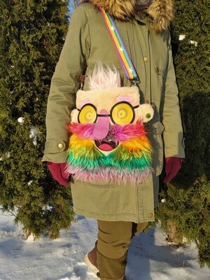 Shoulder bag "Rainbow Man"