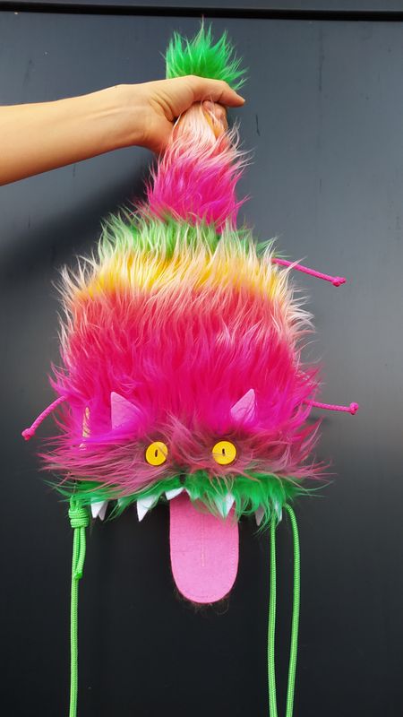 Crossbody bag &quot;Crazy Cat&quot;
